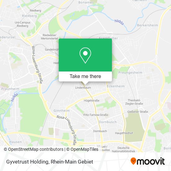 Gyvetrust Holding map