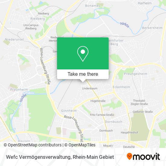 Wefc Vermögensverwaltung map