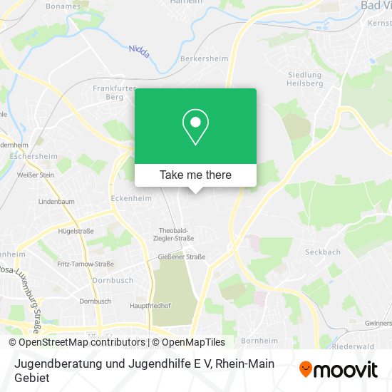 Jugendberatung und Jugendhilfe E V map