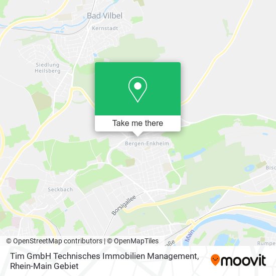 Карта Tim GmbH Technisches Immobilien Management