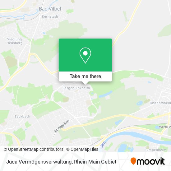 Juca Vermögensverwaltung map