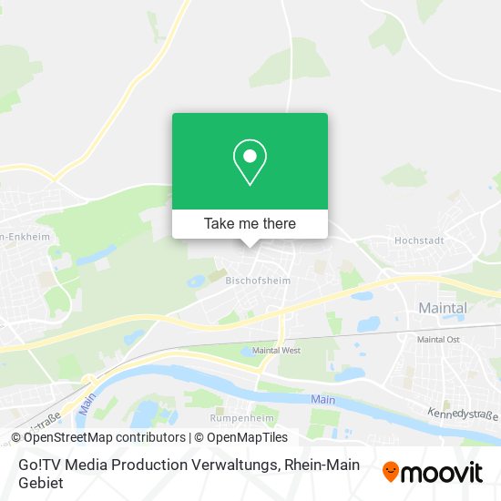 Go!TV Media Production Verwaltungs map