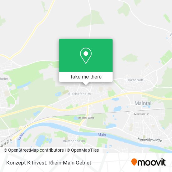 Konzept K Invest map