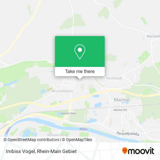 Imbiss Vogel map