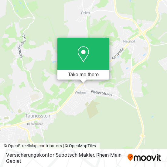 Versicherungskontor Subotsch Makler map