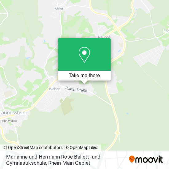 Marianne und Hermann Rose Ballett- und Gymnastikschule map