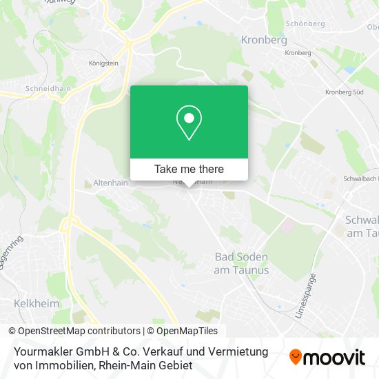 Yourmakler GmbH & Co. Verkauf und Vermietung von Immobilien map