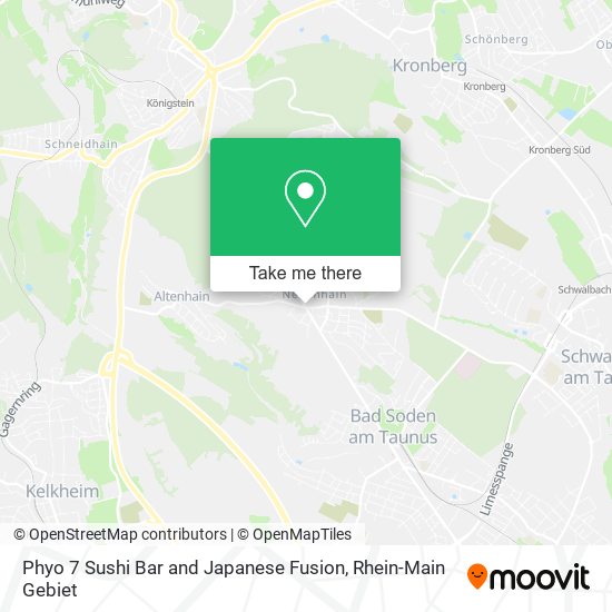 Карта Phyo 7 Sushi Bar and Japanese Fusion