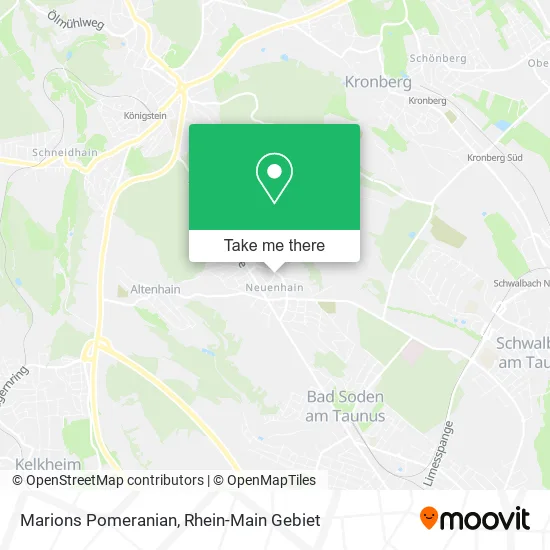 Marions Pomeranian map