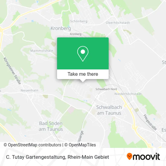 Карта C. Tutay Gartengestaltung