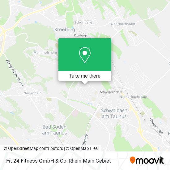 Fit 24 Fitness GmbH & Co map