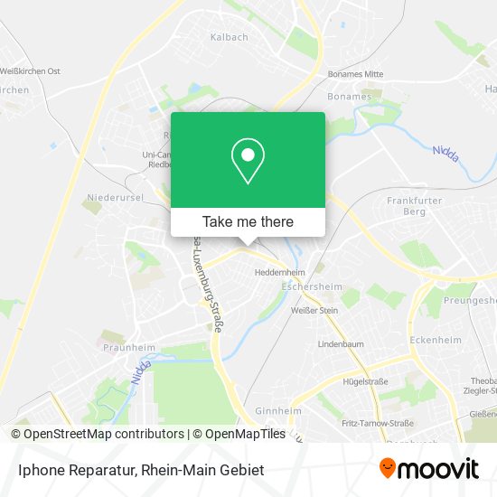 Iphone Reparatur map