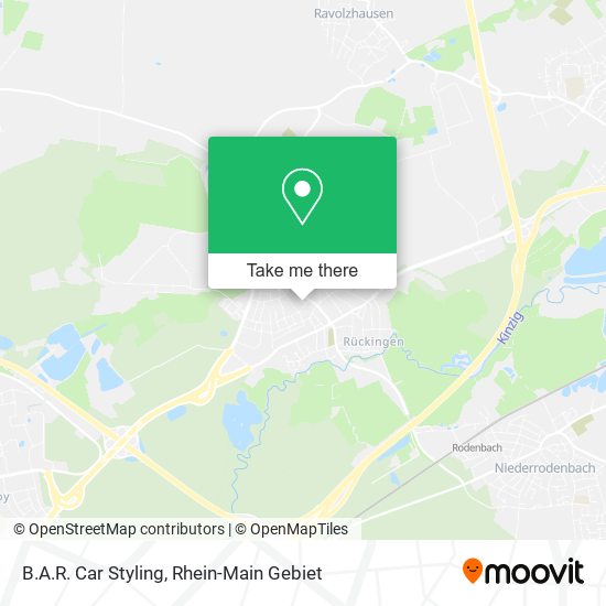 B.A.R. Car Styling map