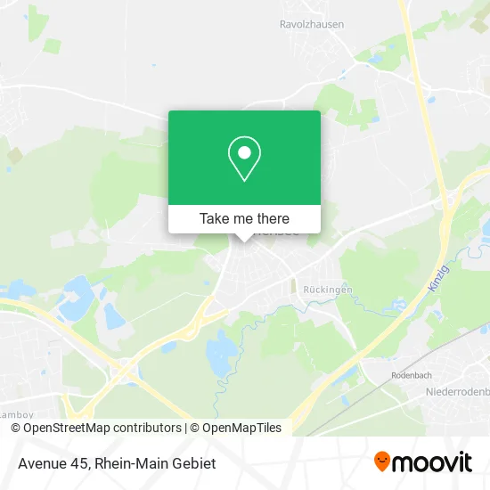 Avenue 45 map