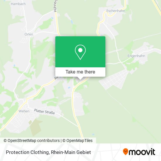 Protection Clothing map