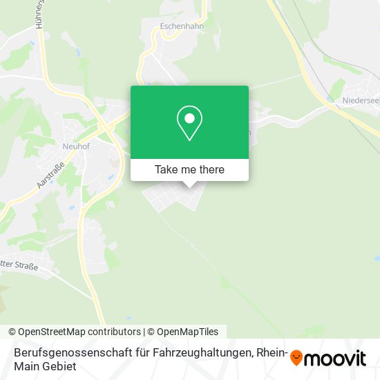 Berufsgenossenschaft für Fahrzeughaltungen map