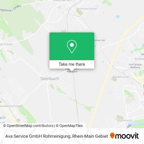 Ava Service GmbH Rohrreinigung map