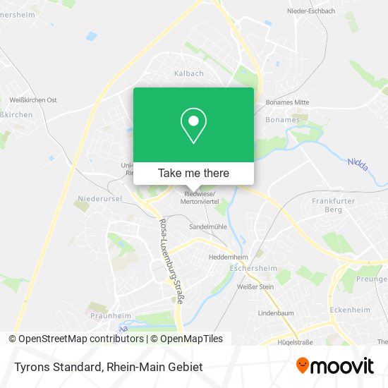 Tyrons Standard map
