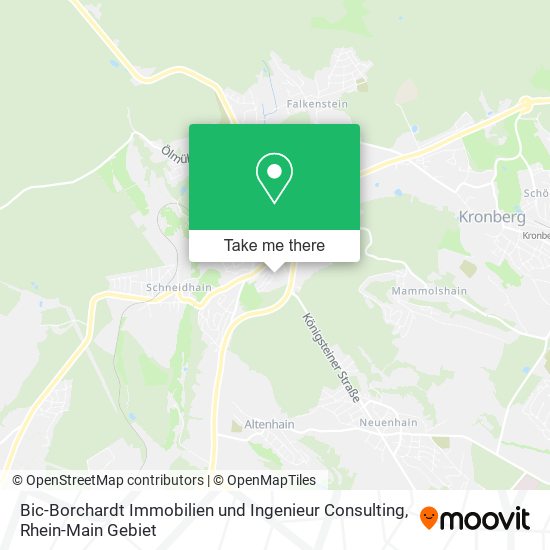 Bic-Borchardt Immobilien und Ingenieur Consulting map