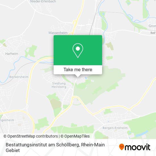 Bestattungsinstitut am Schöllberg map