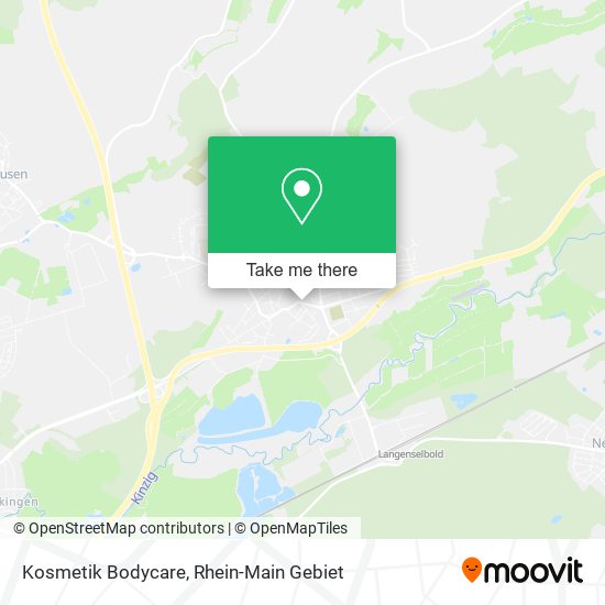 Kosmetik Bodycare map