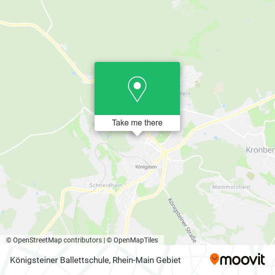 Königsteiner Ballettschule map