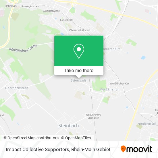 Карта Impact Collective Supporters