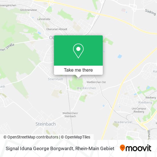 Signal Iduna George Borgwardt map