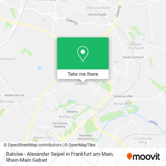 Baloise - Alexander Seipel in Frankfurt am Main map