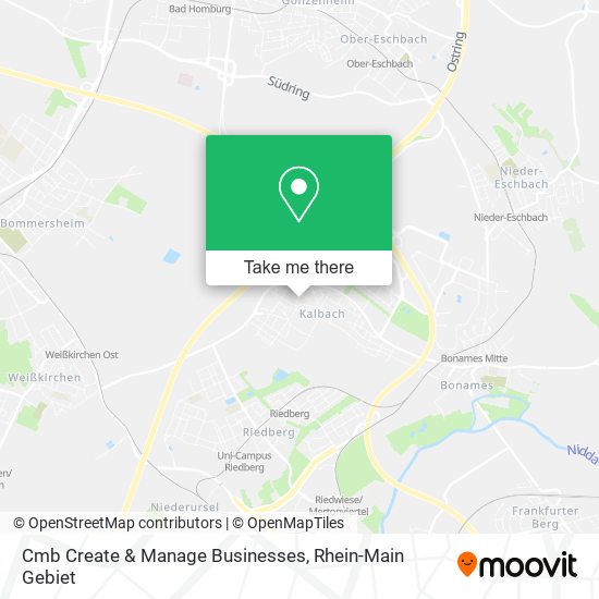 Cmb Create & Manage Businesses map