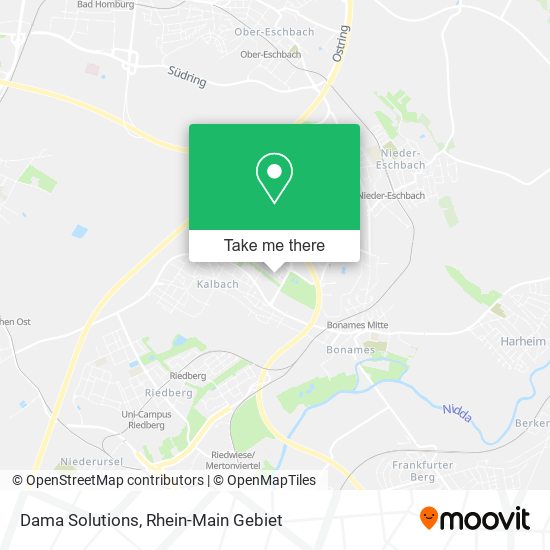 Dama Solutions map