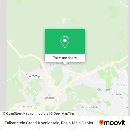Карта Falkenstein Grand-Koenigstein
