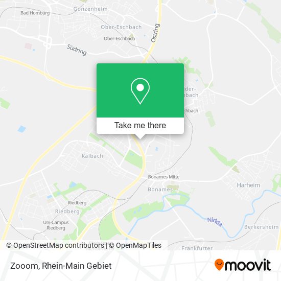 Zooom map