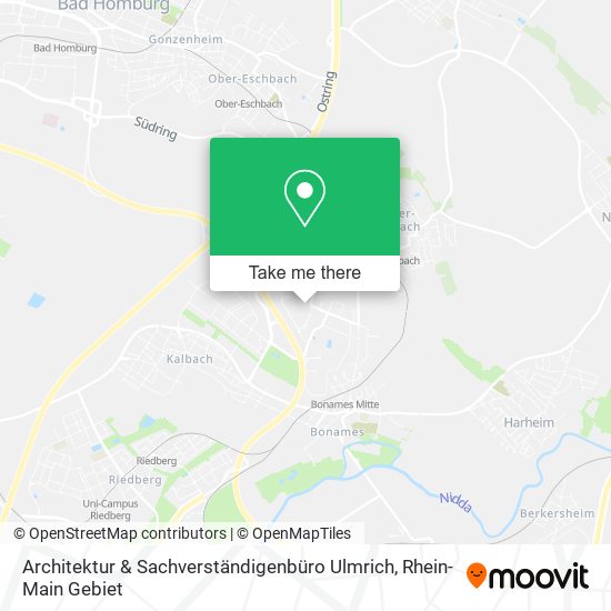 Architektur & Sachverständigenbüro Ulmrich map