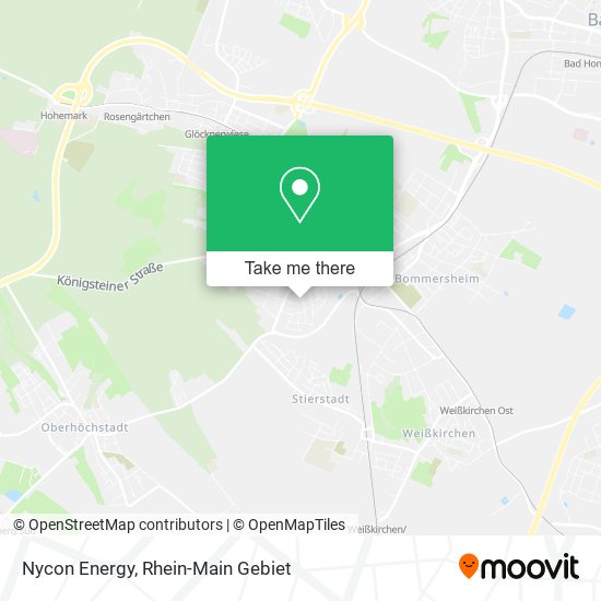 Карта Nycon Energy