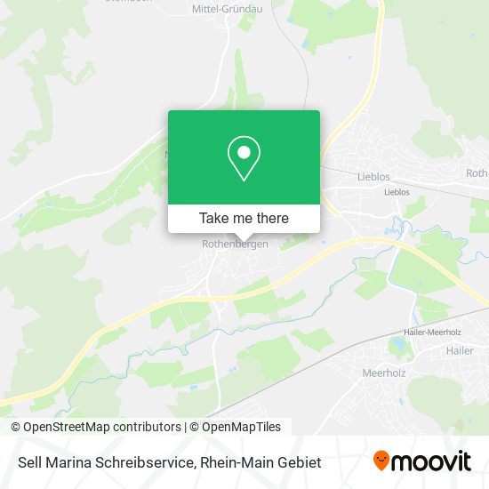 Sell Marina Schreibservice map