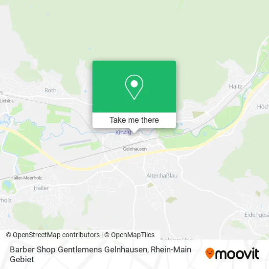 Карта Barber Shop Gentlemens Gelnhausen