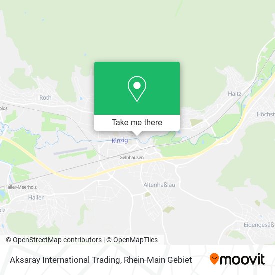 Aksaray International Trading map