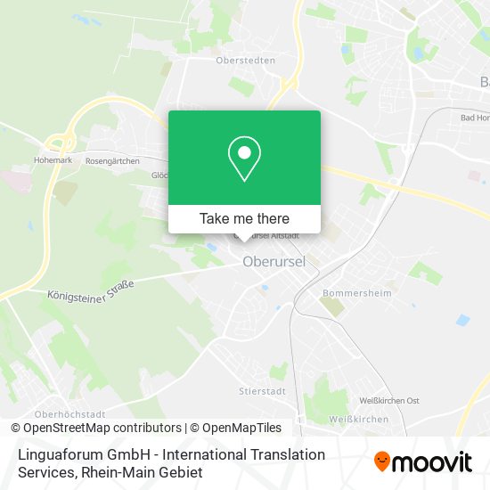 Linguaforum GmbH - International Translation Services map