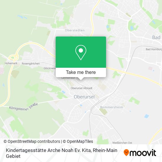 Kindertagesstätte Arche Noah Ev. Kita map