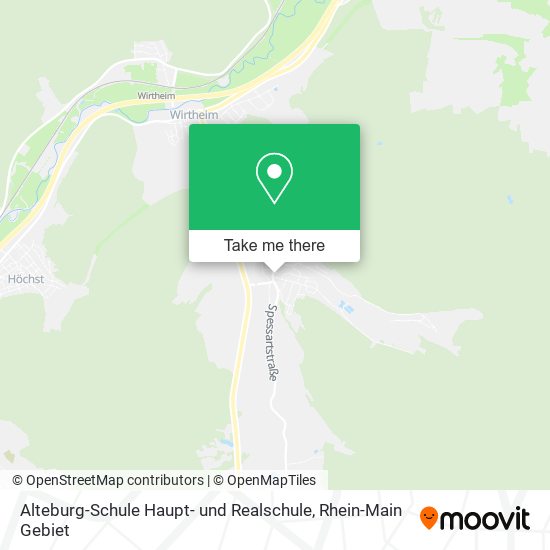 Карта Alteburg-Schule Haupt- und Realschule