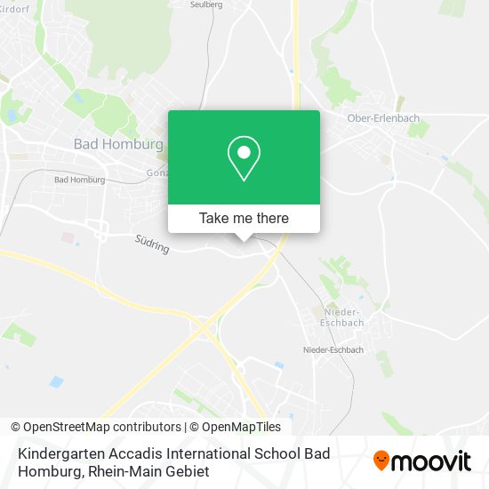 Kindergarten Accadis International School Bad Homburg map