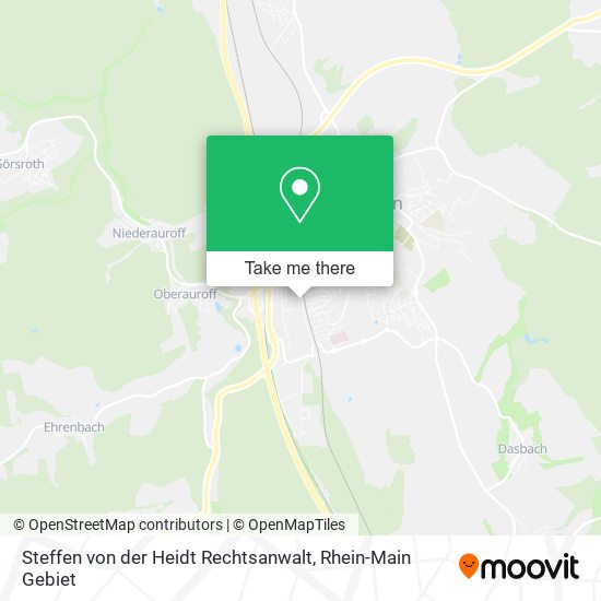 Steffen von der Heidt Rechtsanwalt map