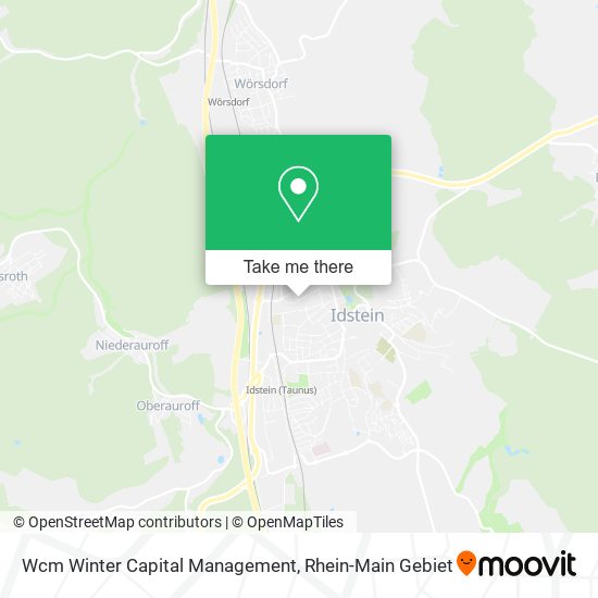 Wcm Winter Capital Management map