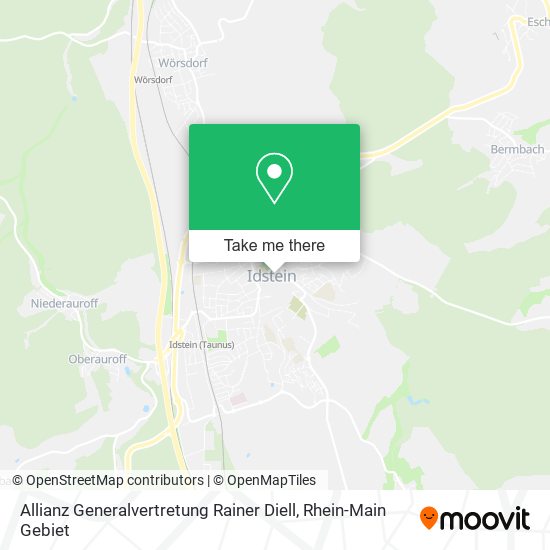 Allianz Generalvertretung Rainer Diell map