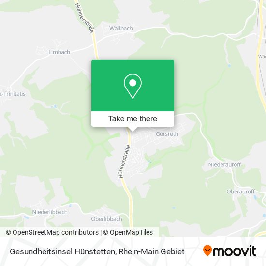 Gesundheitsinsel Hünstetten map