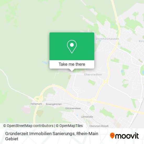 Gründerzeit Immobilien Sanierungs map