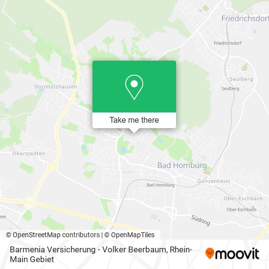 Карта Barmenia Versicherung - Volker Beerbaum