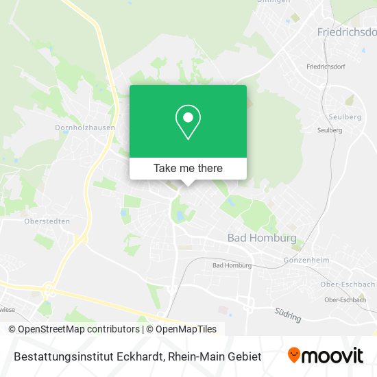 Bestattungsinstitut Eckhardt map