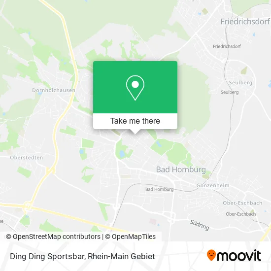 Карта Ding Ding Sportsbar